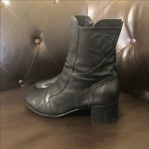 AUTHENTIC CHANEL BOOTS!!